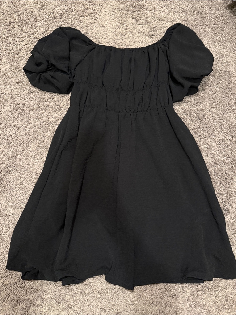Black off the shoulder Dress